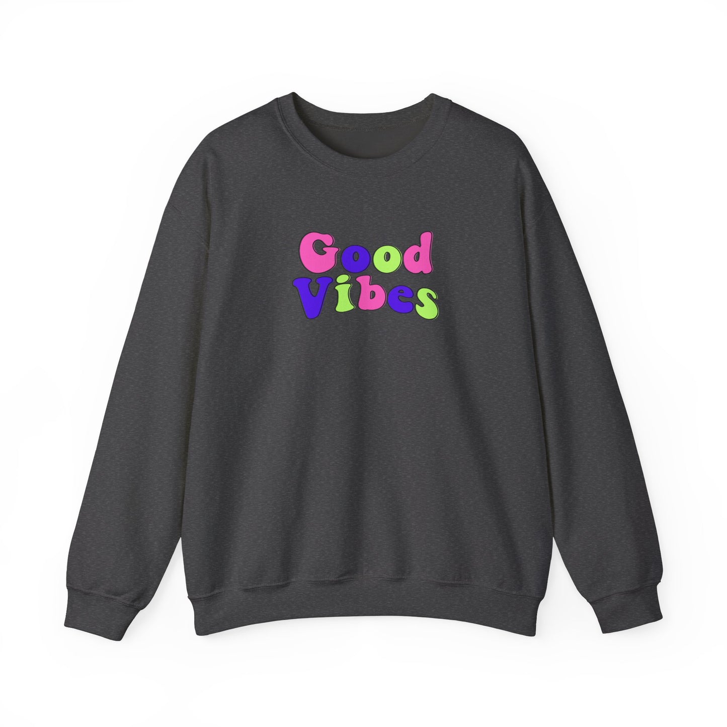 Good Vibes Unisex Heavy Blend™ Crewneck Sweatshirt