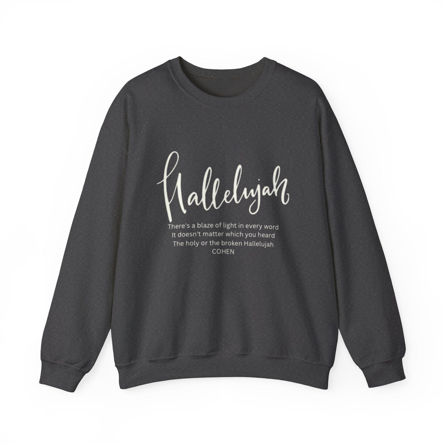 Hallelujah Unisex Heavy Blend™ Crewneck Sweatshirt