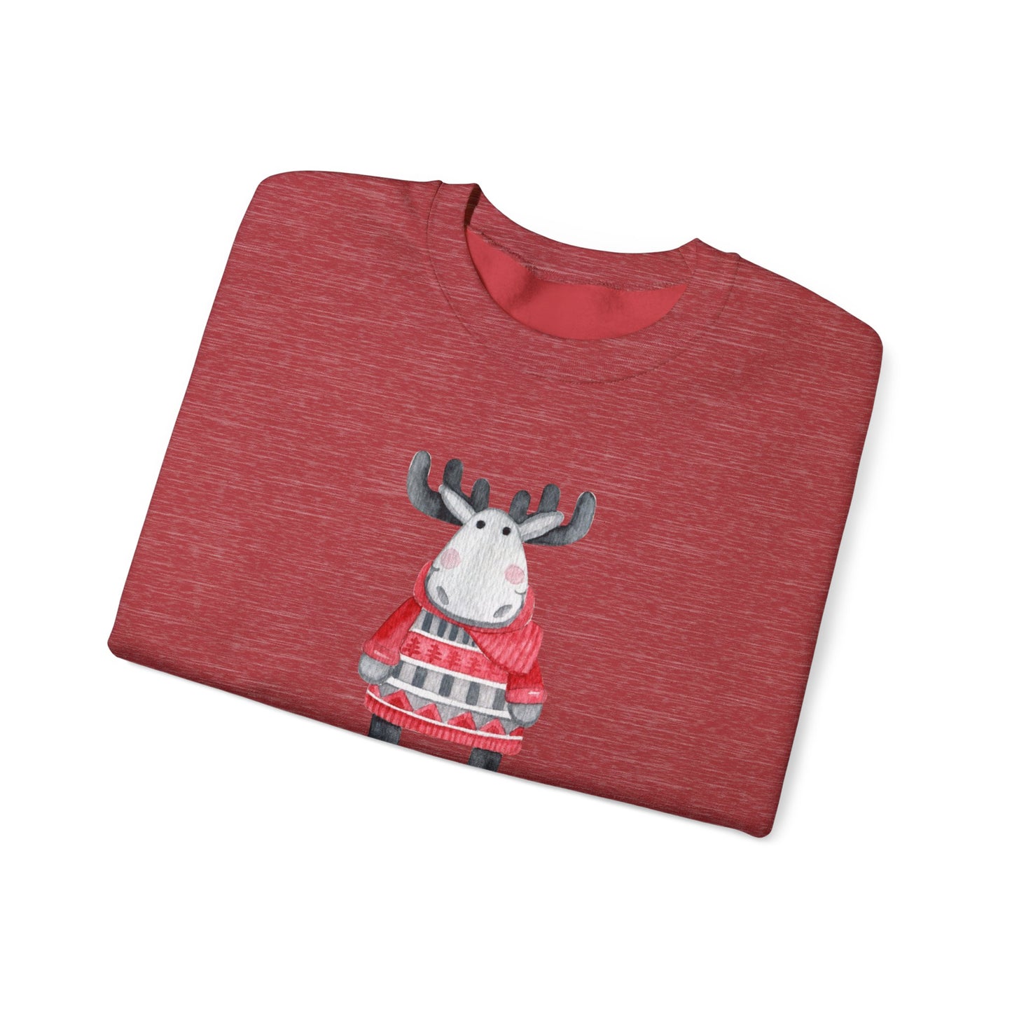 Moose U Sweater Unisex Heavy Blend™ Crewneck Sweatshirt