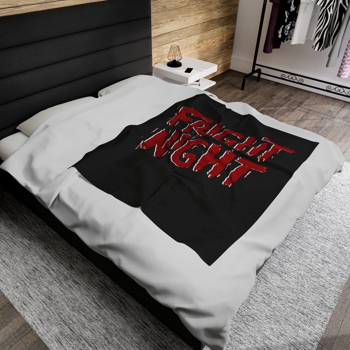 Fright Night Velveteen Plush Blanket