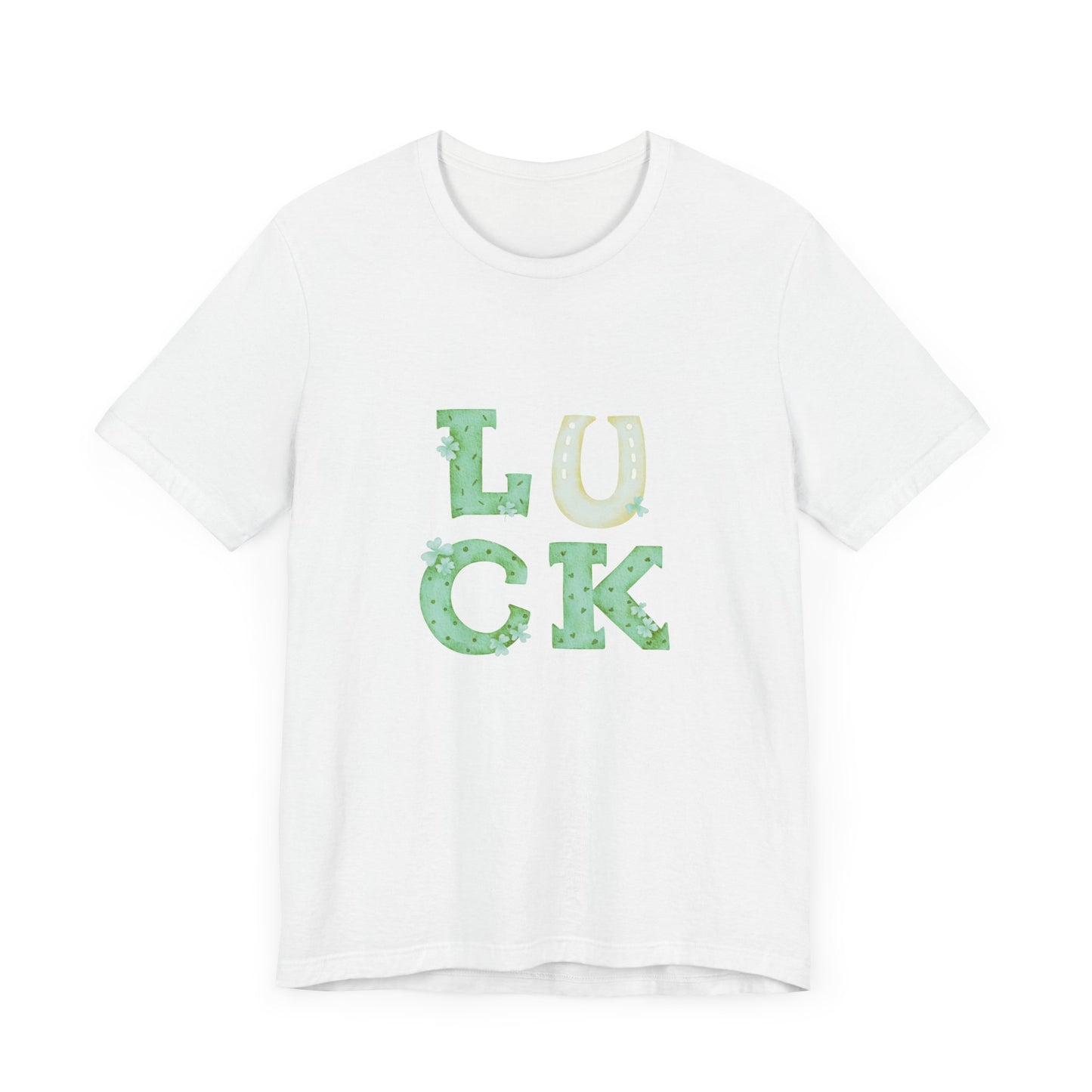 LUCK St Patrick’s Day Unisex Jersey Short Sleeve Tee