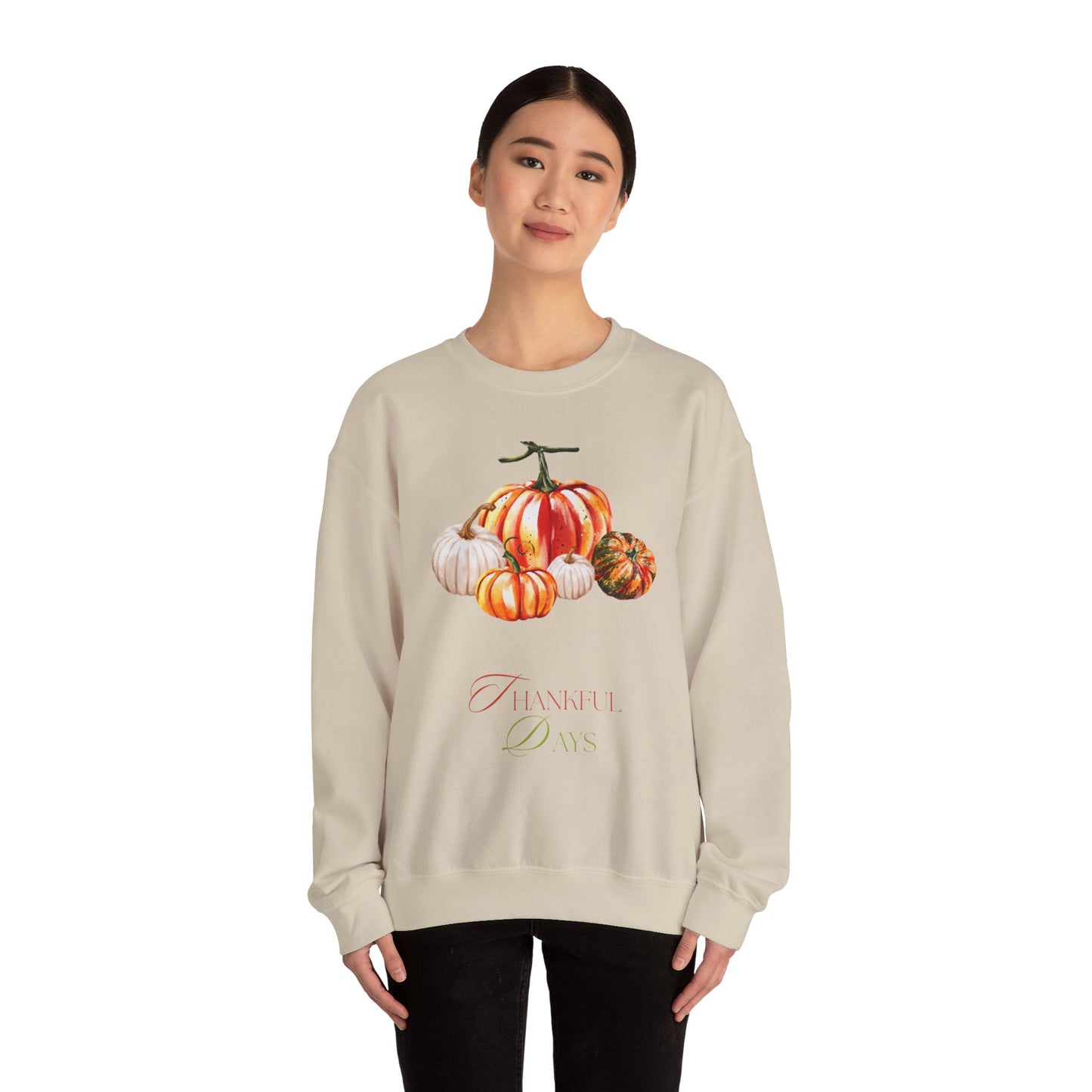 Thankful Days Unisex Heavy Blend™ Crewneck Sweatshirt