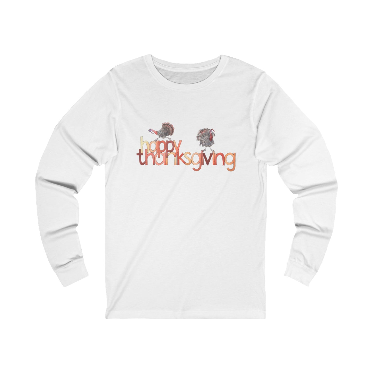 Painted Turkeys TG Unisex Jersey Long Sleeve Tee