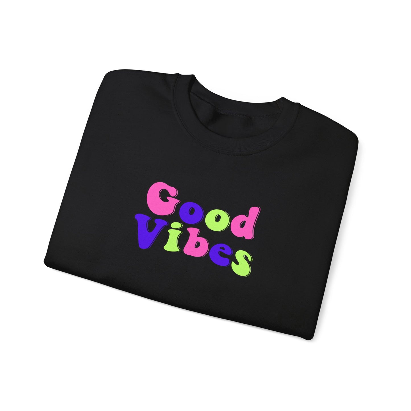 Good Vibes Unisex Heavy Blend™ Crewneck Sweatshirt