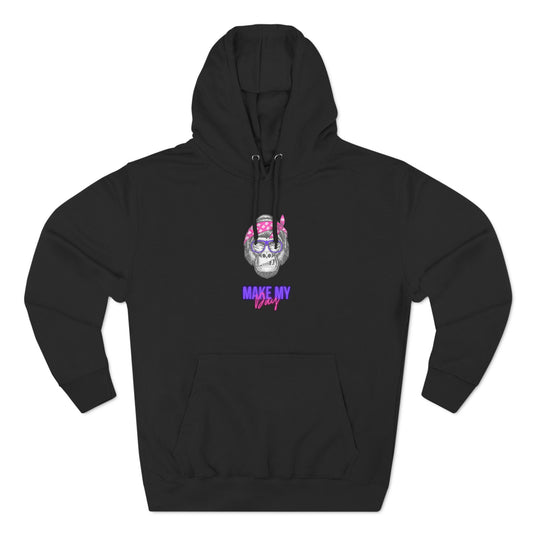 Make My Day Three-Panel Fleece Hoodie