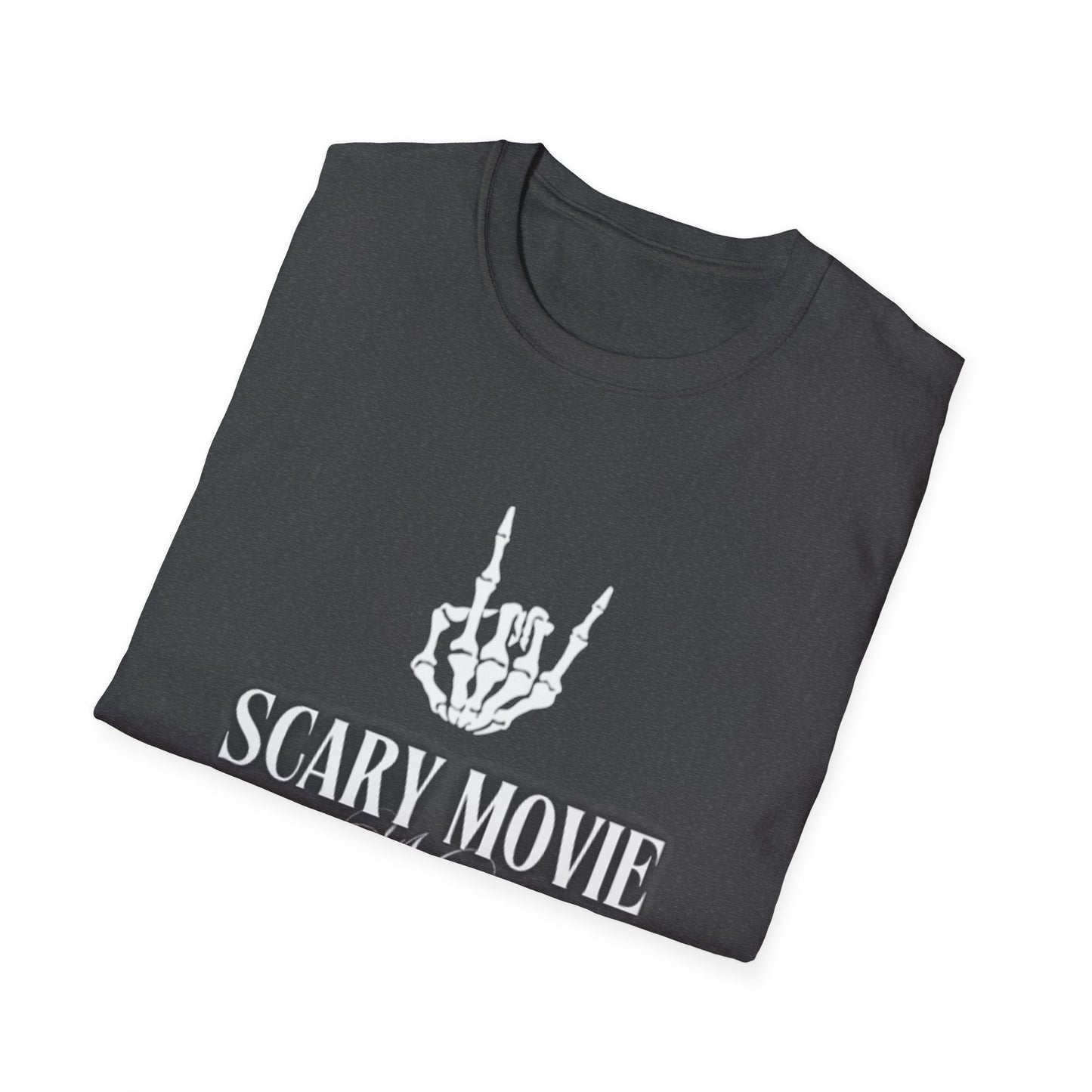 Scary Movie Night Unisex Softstyle T-Shirt