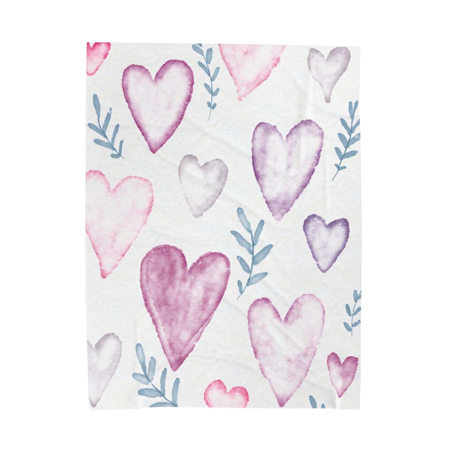 Loved Velveteen Plush Blanket