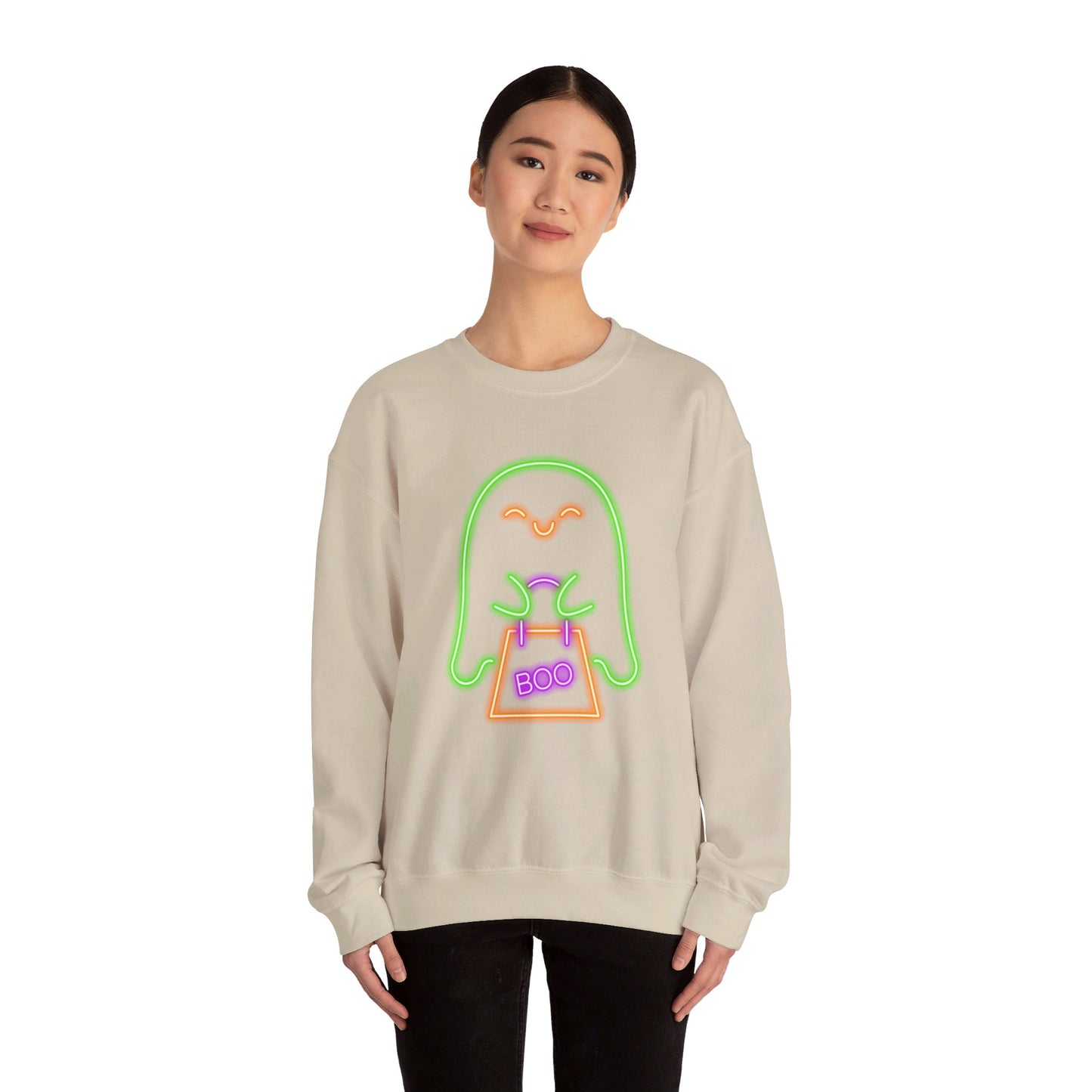 Neon Boo Bag Unisex Heavy Blend™ Crewneck Sweatshirt