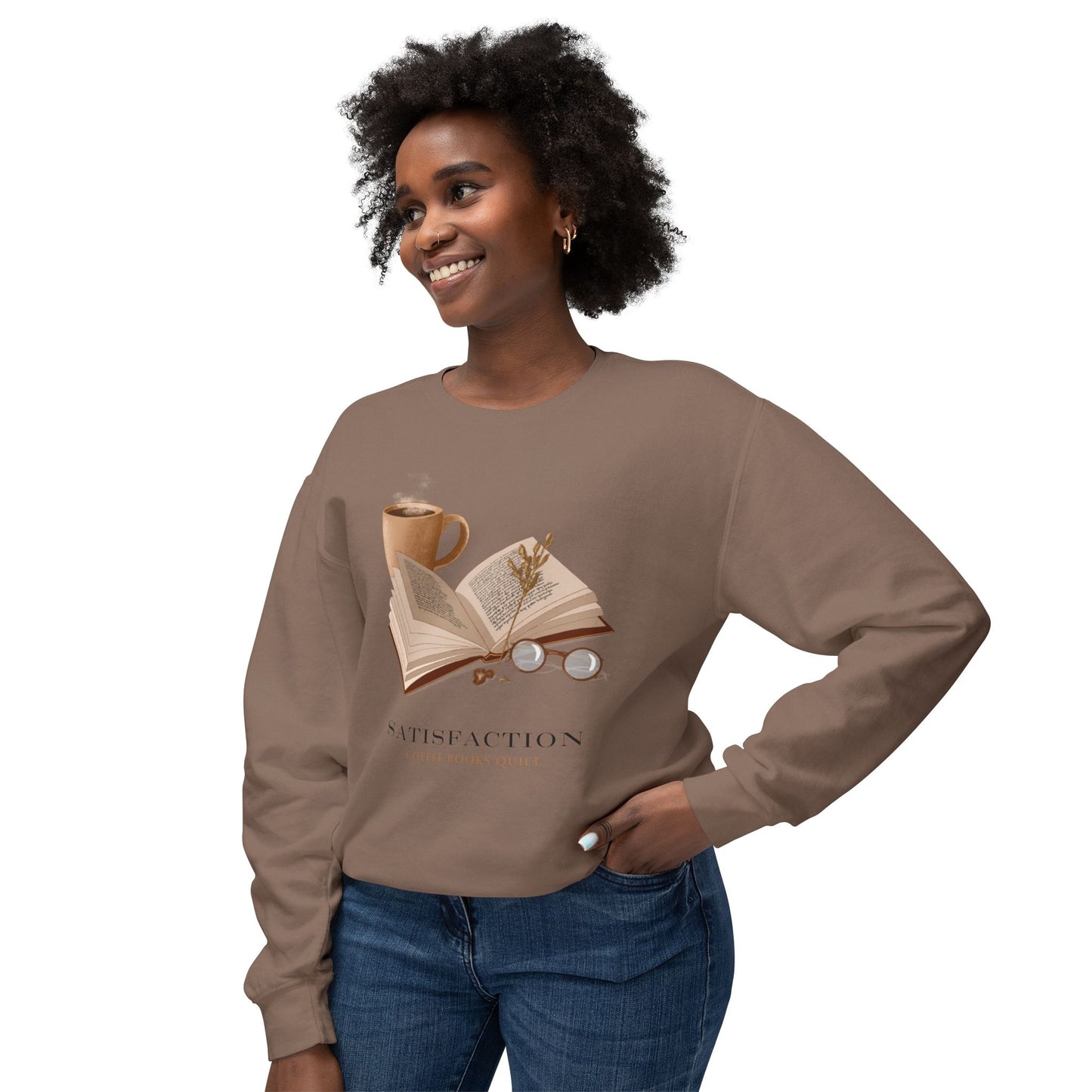 Satisfaction Unisex Lightweight Crewneck Sweatshirt