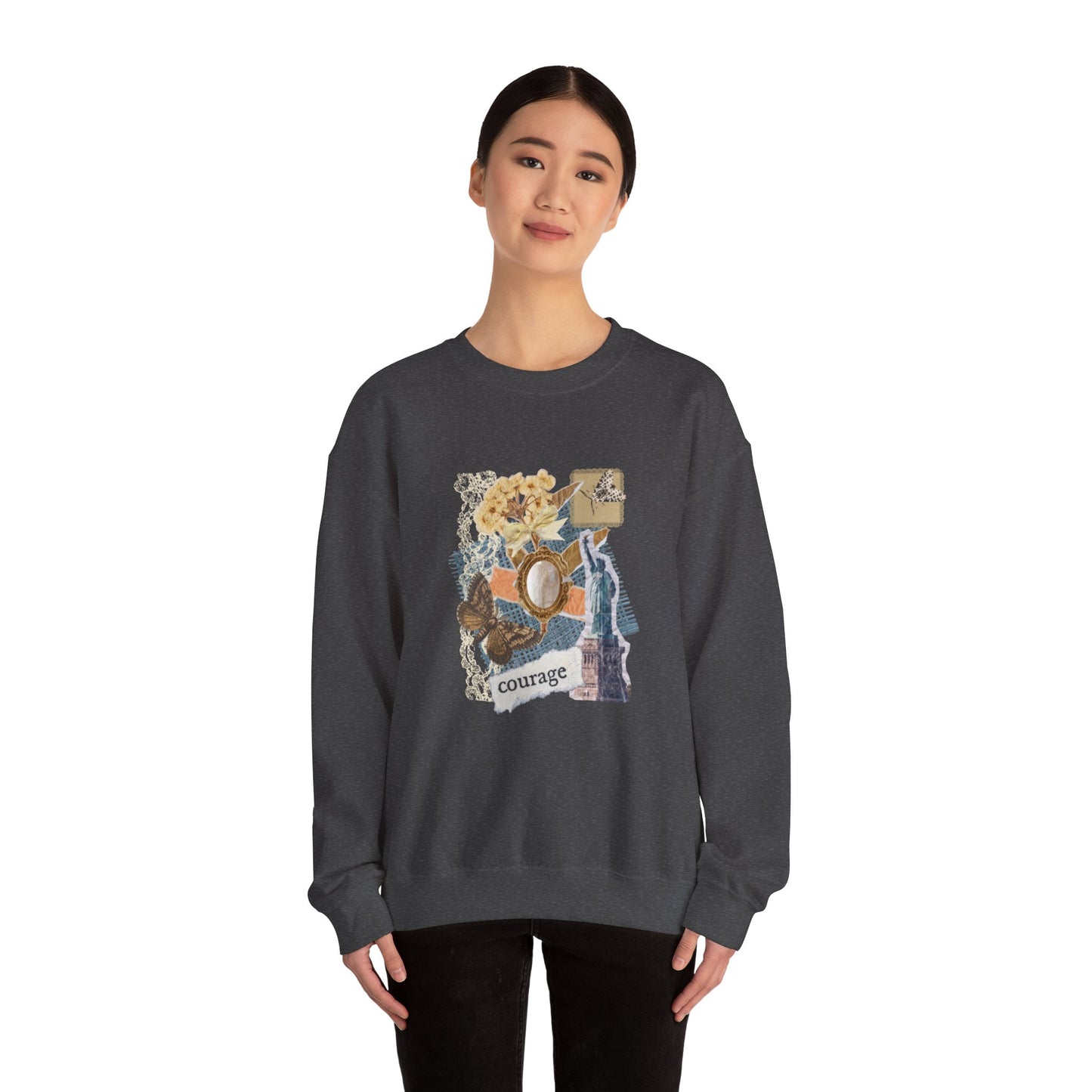 Courage Unisex Heavy Blend™ Crewneck Sweatshirt