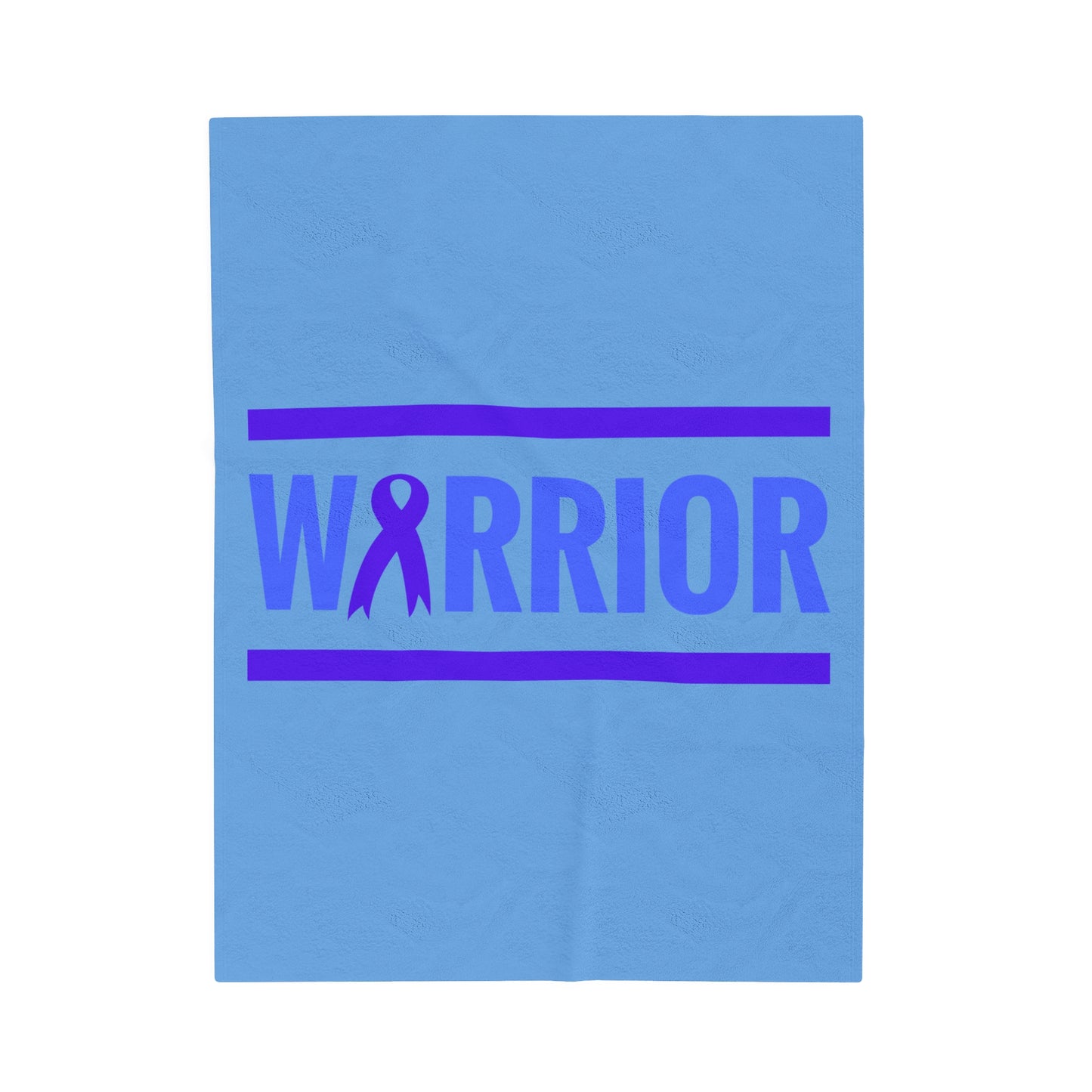 Warrior Velveteen Plush Blanket