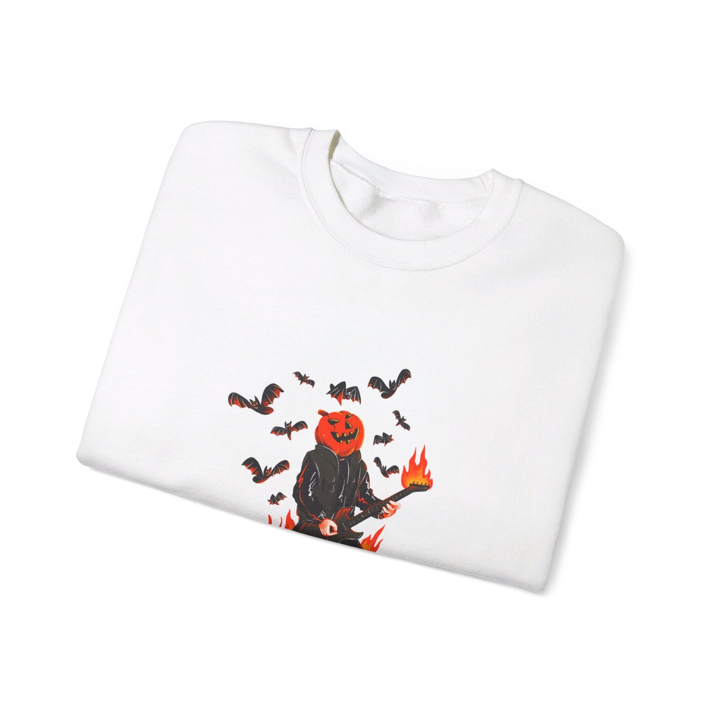 Flaming J Unisex Heavy Blend™ Crewneck Sweatshirt