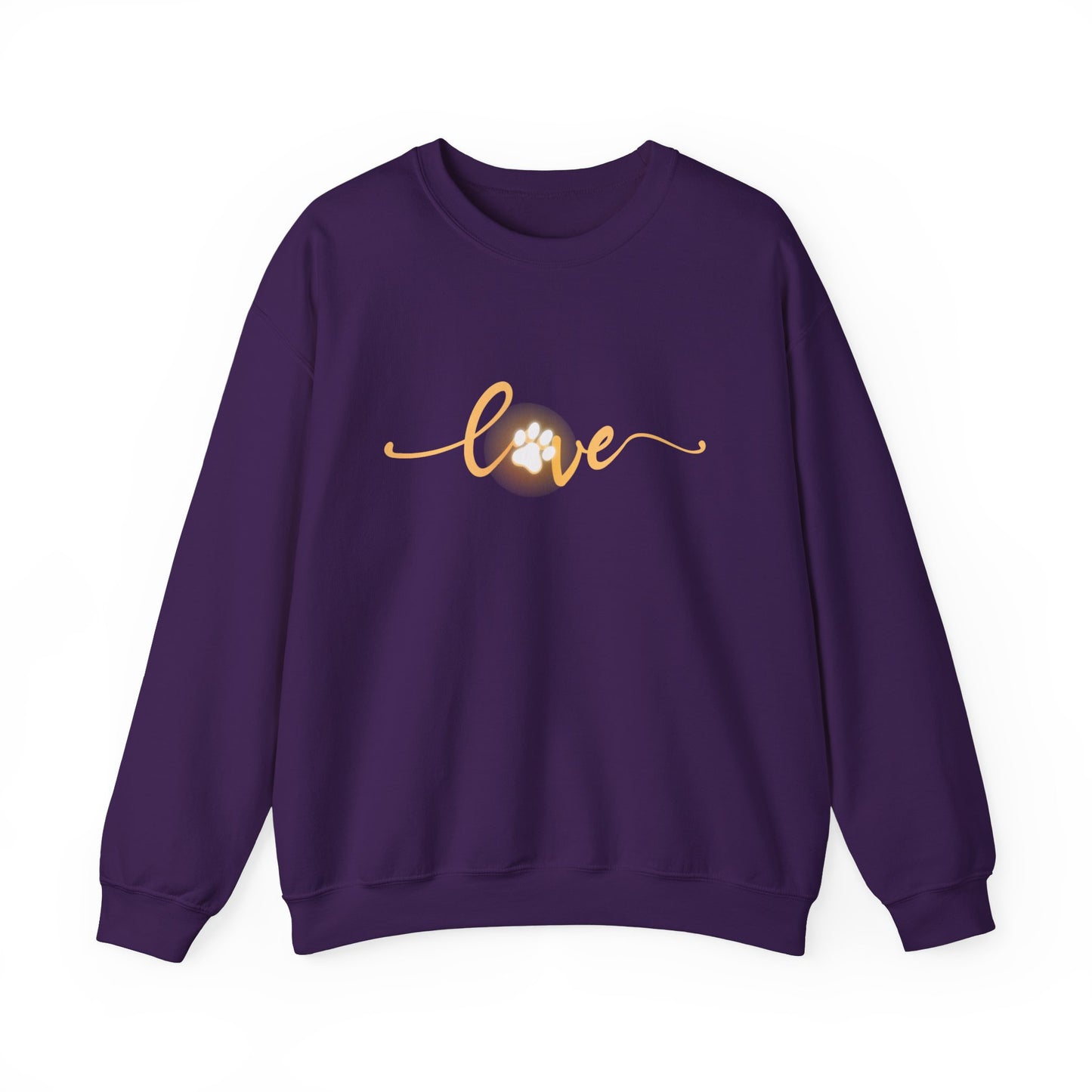 Paw Love Unisex Heavy Blend™ Crewneck Sweatshirt