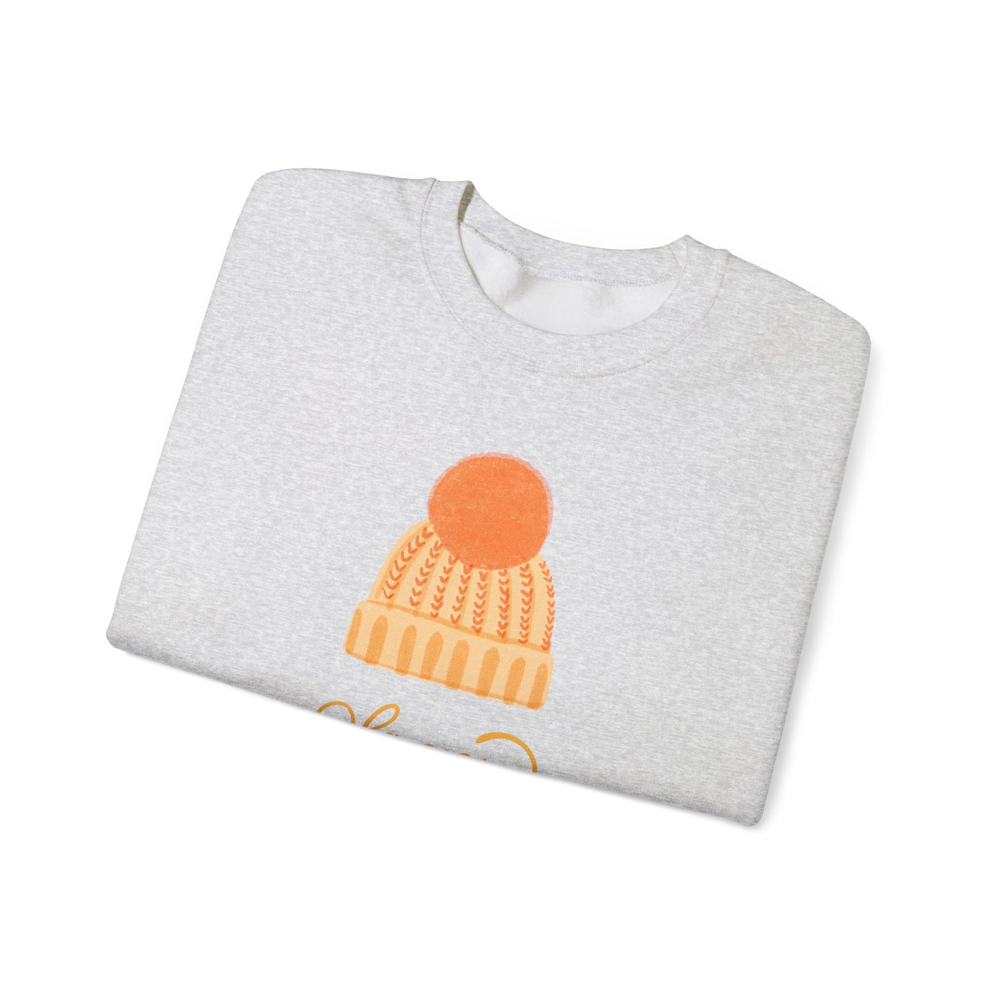 TG Puff Ball Hat Unisex Heavy Blend™ Crewneck Sweatshirt