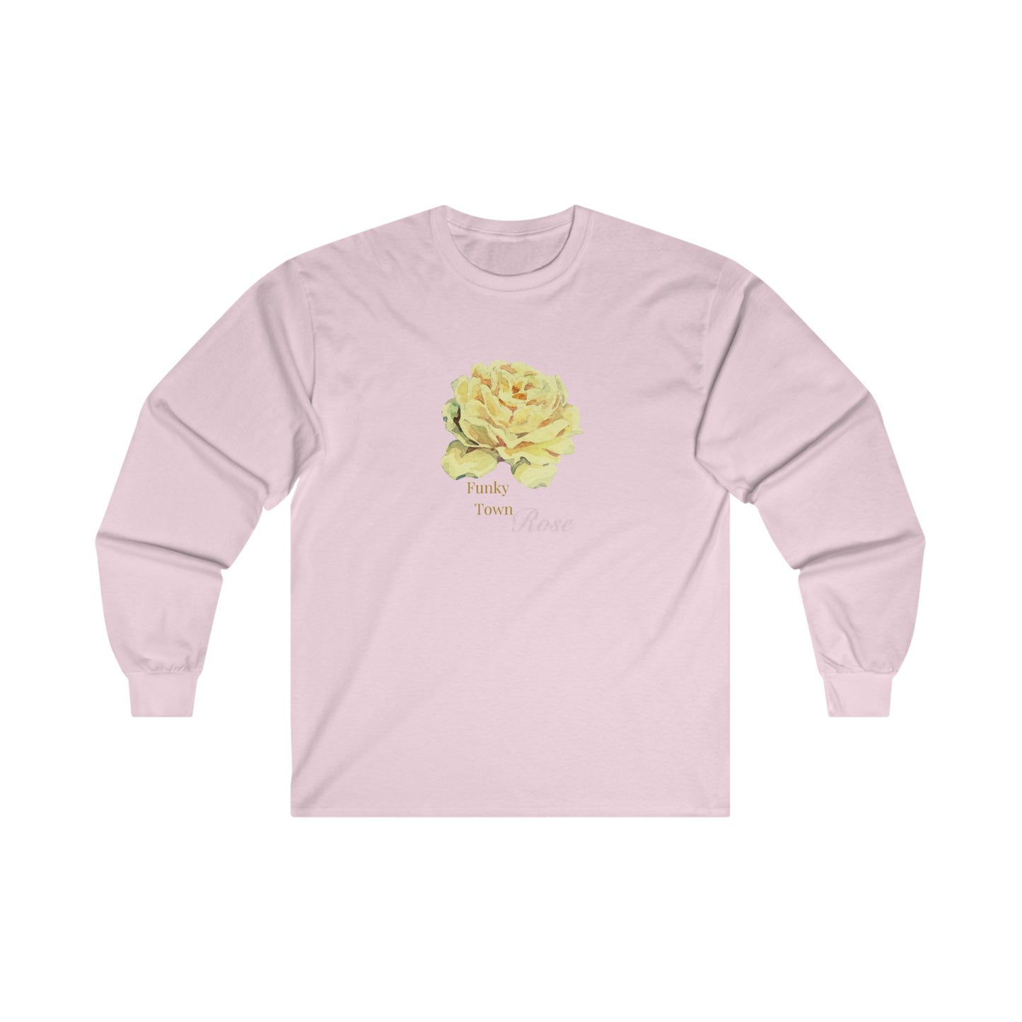 Funky Town Rose Unisex Ultra Cotton Long Sleeve Tee