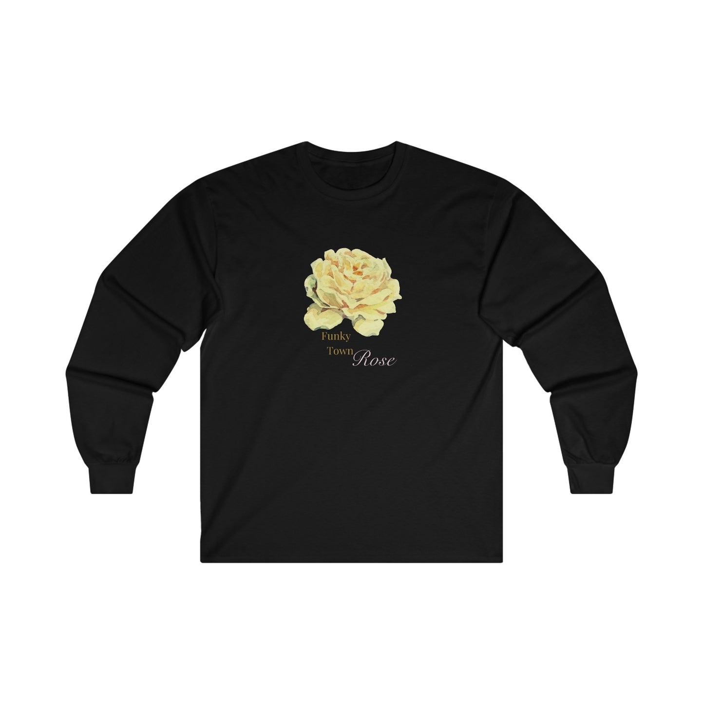 Funky Town Rose Unisex Ultra Cotton Long Sleeve Tee