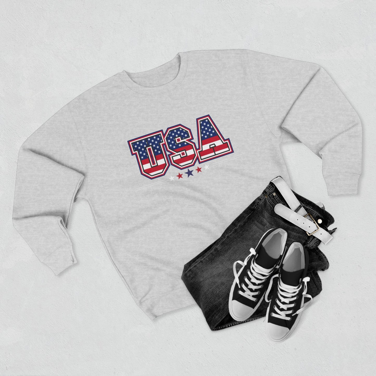 USA Unisex Crewneck Sweatshirt