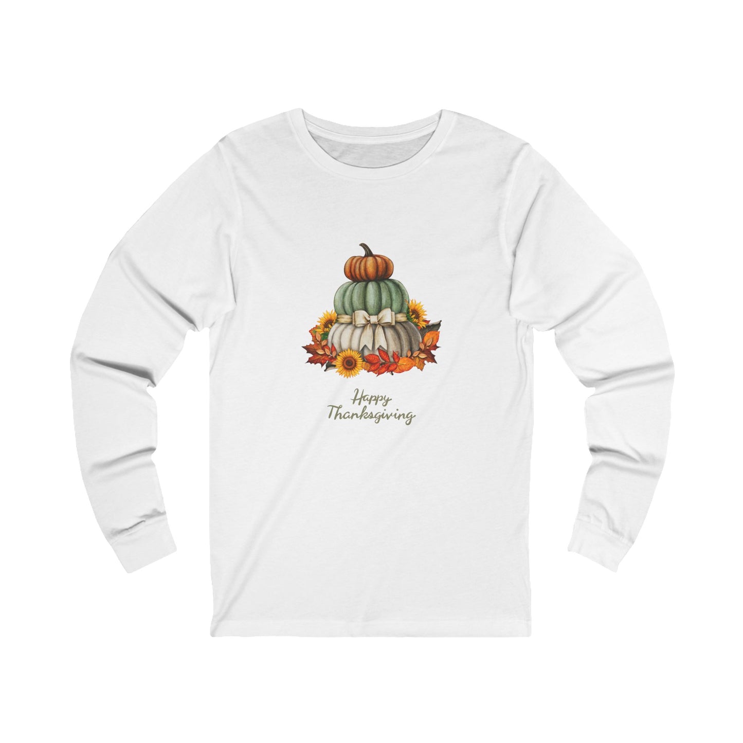 Stack Pumpkins TG Unisex Jersey Long Sleeve Tee