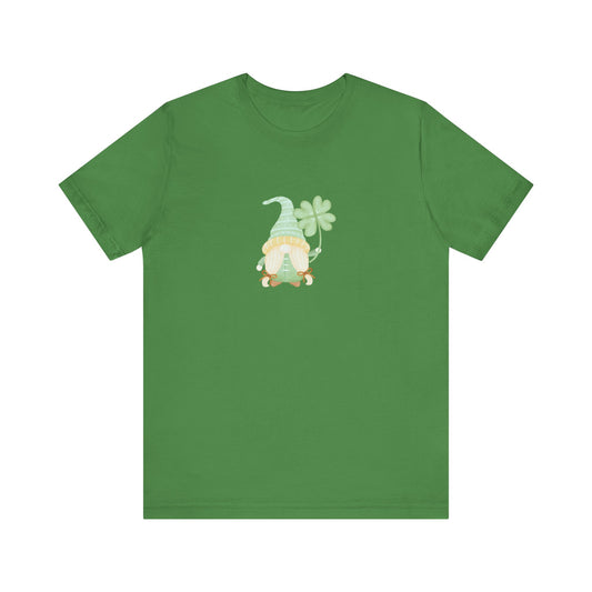 Lucky Gnome St Patrick’s Day Unisex Jersey Short Sleeve Tee