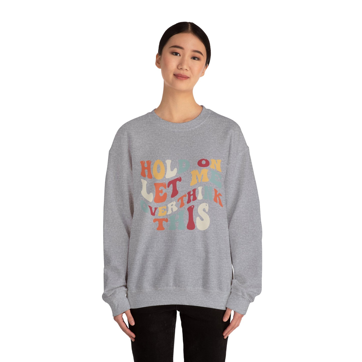 Overthink Unisex Heavy Blend™ Crewneck Sweatshirt