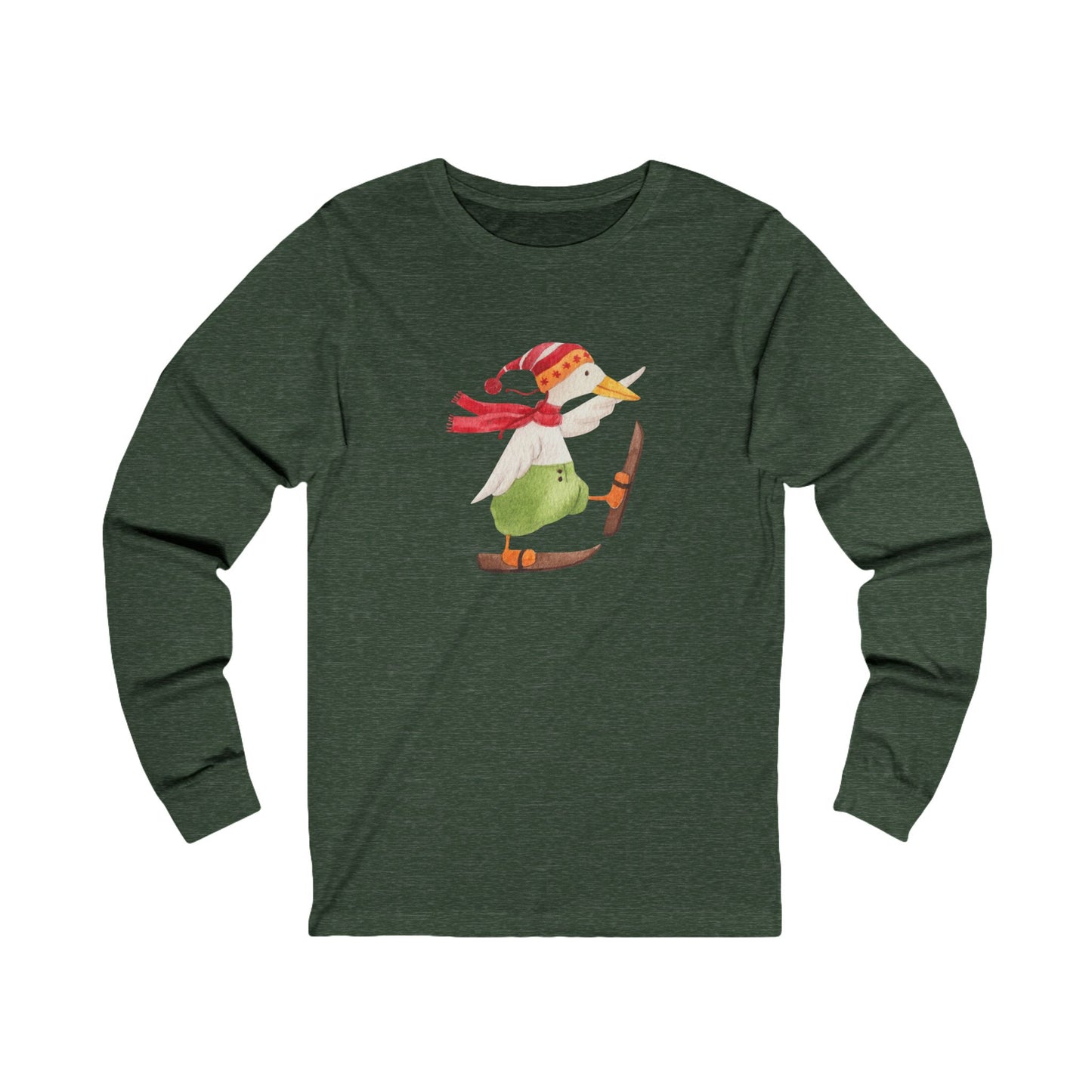 Duck Ski Unisex Jersey Long Sleeve Tee