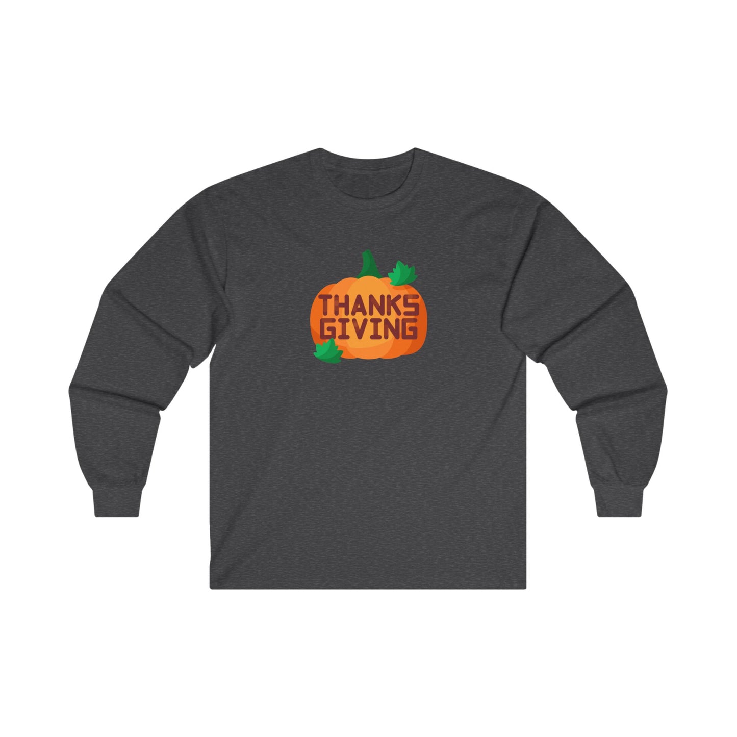 Orange Pumpkin TG Unisex Ultra Cotton Long Sleeve Tee