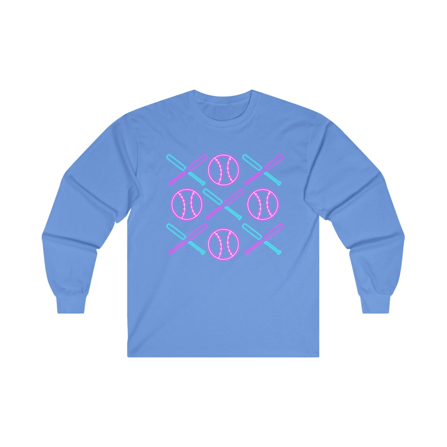 Neon Baseball Unisex Ultra Cotton Long Sleeve Tee