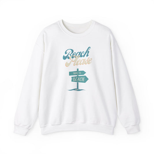 Beach Please Unisex Heavy Blend™ Crewneck Sweatshirt