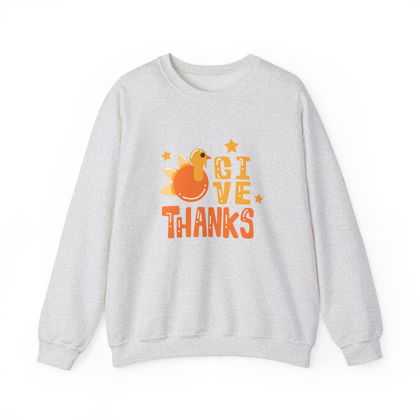 GIVE THANKS Unisex Heavy Blend™ Crewneck Sweatshirt