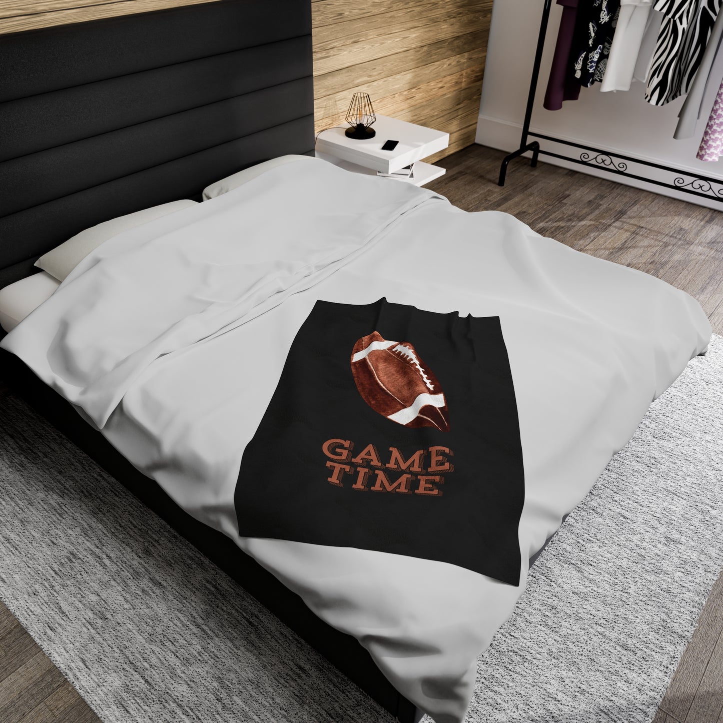 Game Time Velveteen Plush Blanket