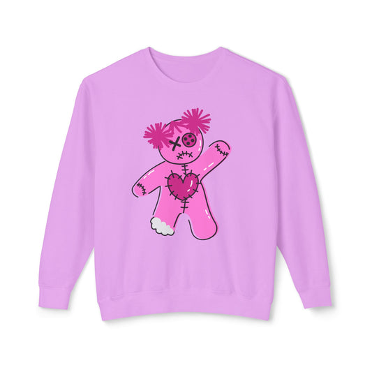 Susie Voodoo Unisex Lightweight Crewneck Sweatshirt