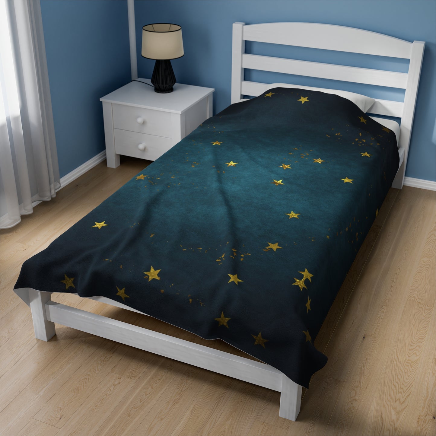 Stars Velveteen Plush Blanket