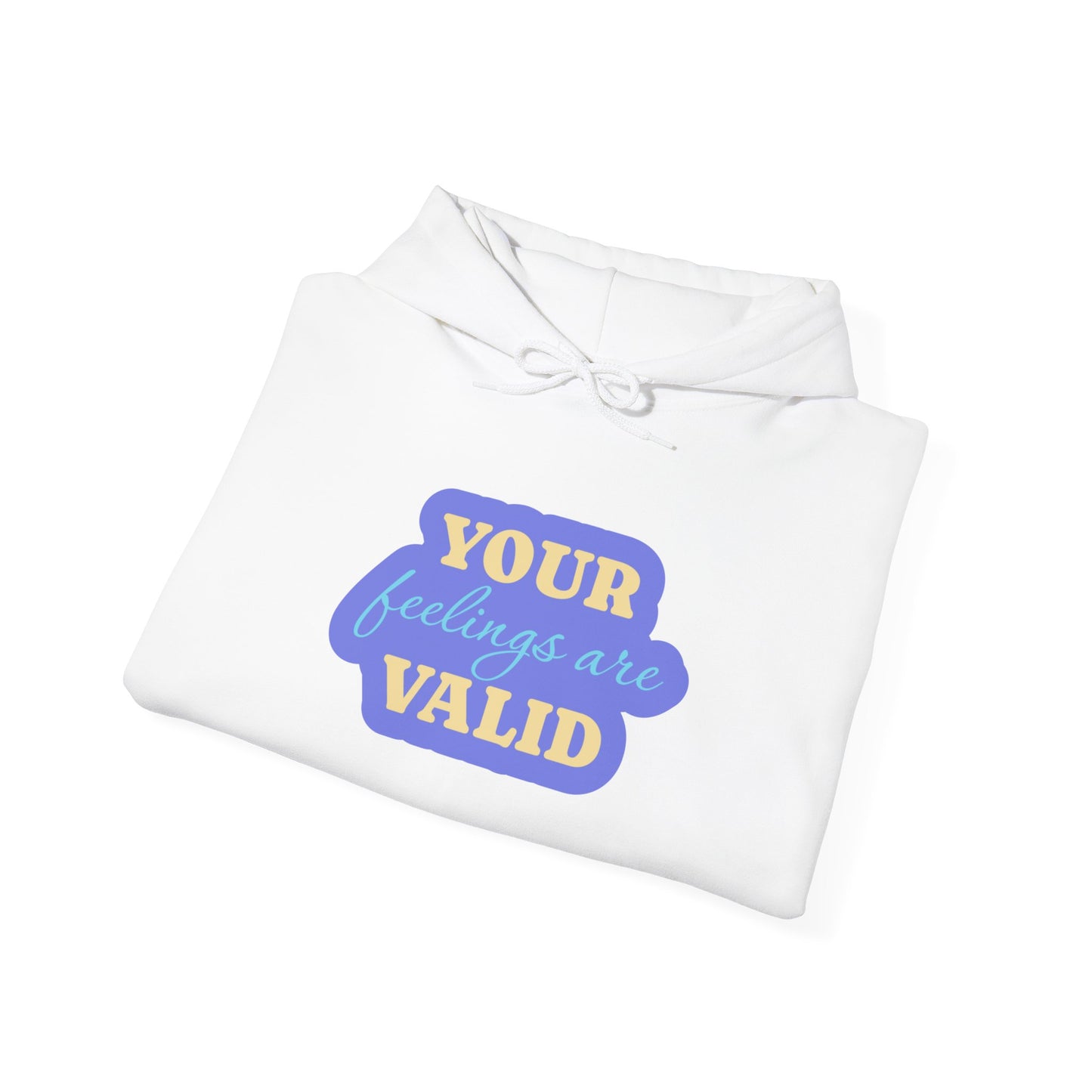 Feelings Valid Unisex Heavy Blend™ Hooded Sweatshirt