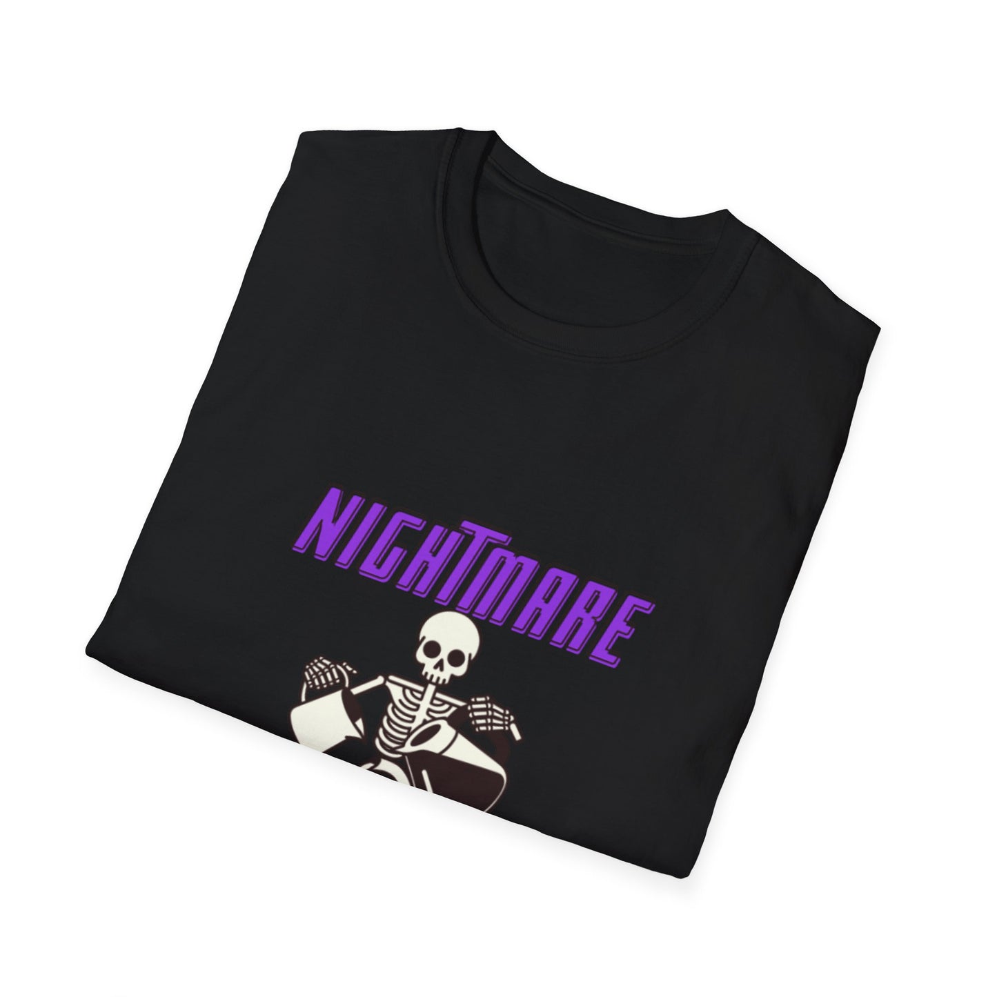 Nightmare Before Coffee Unisex Softstyle T-Shirt