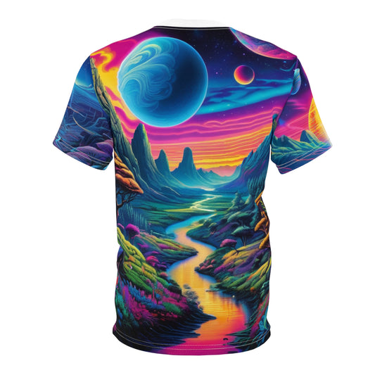 Festival Sun Moon Unisex Cut & Sew Tee (AOP)