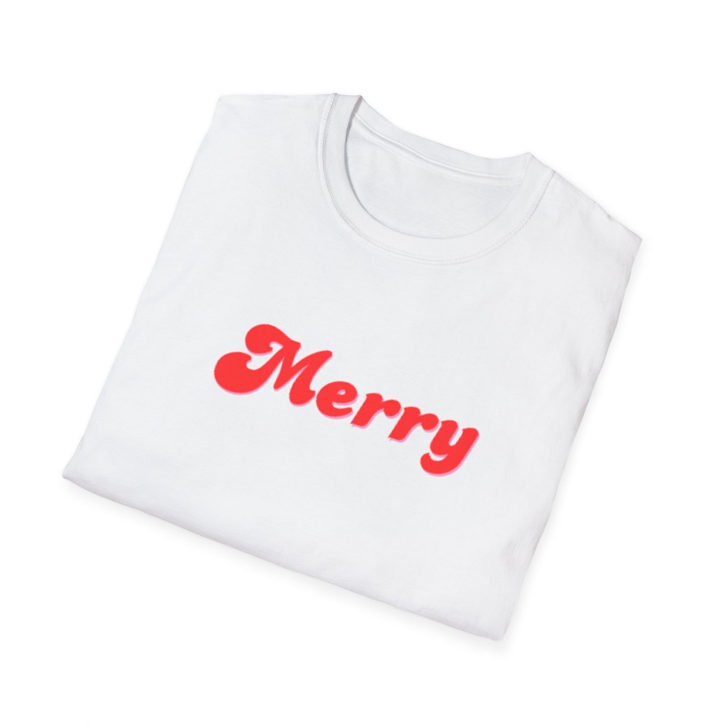 Merry Christmas Unisex Softstyle T-Shirt