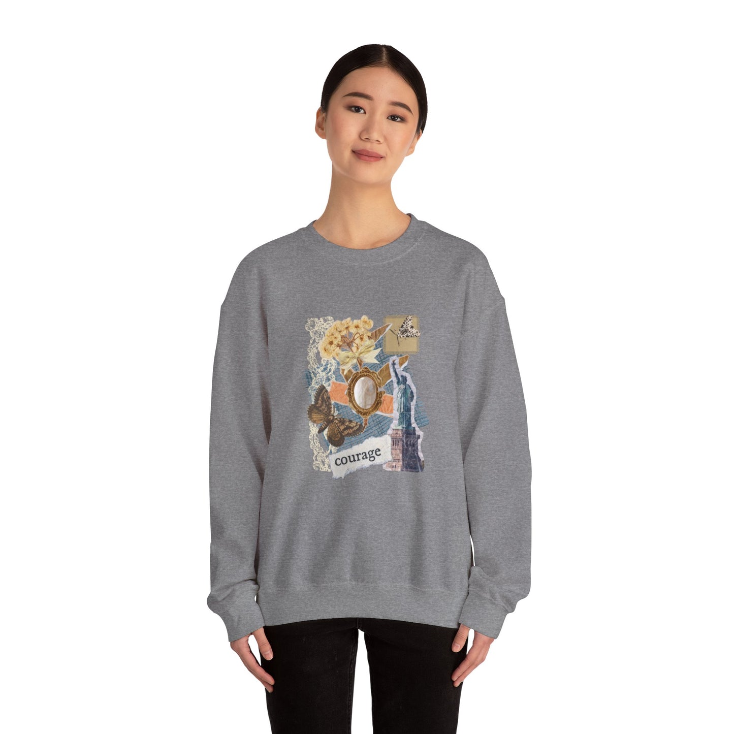 Courage Unisex Heavy Blend™ Crewneck Sweatshirt