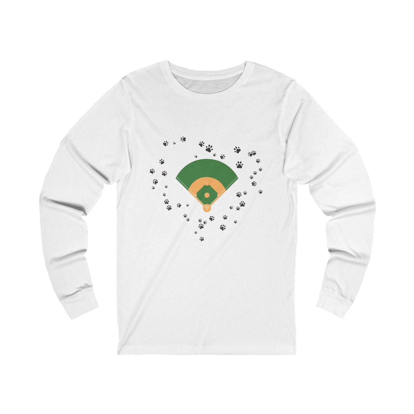 Paws Bases II Unisex Jersey Long Sleeve Tee