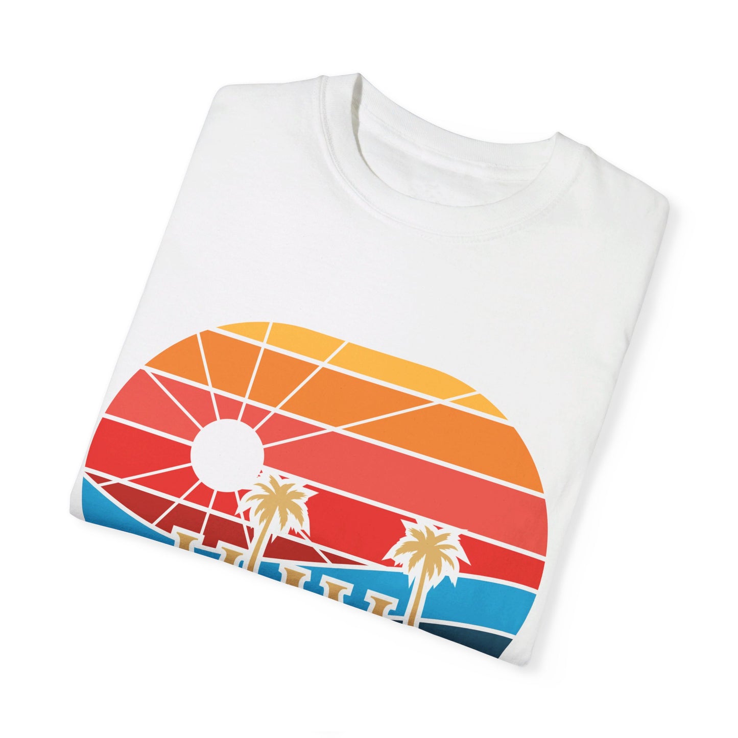 Miami Sun Unisex Garment-Dyed T-shirt