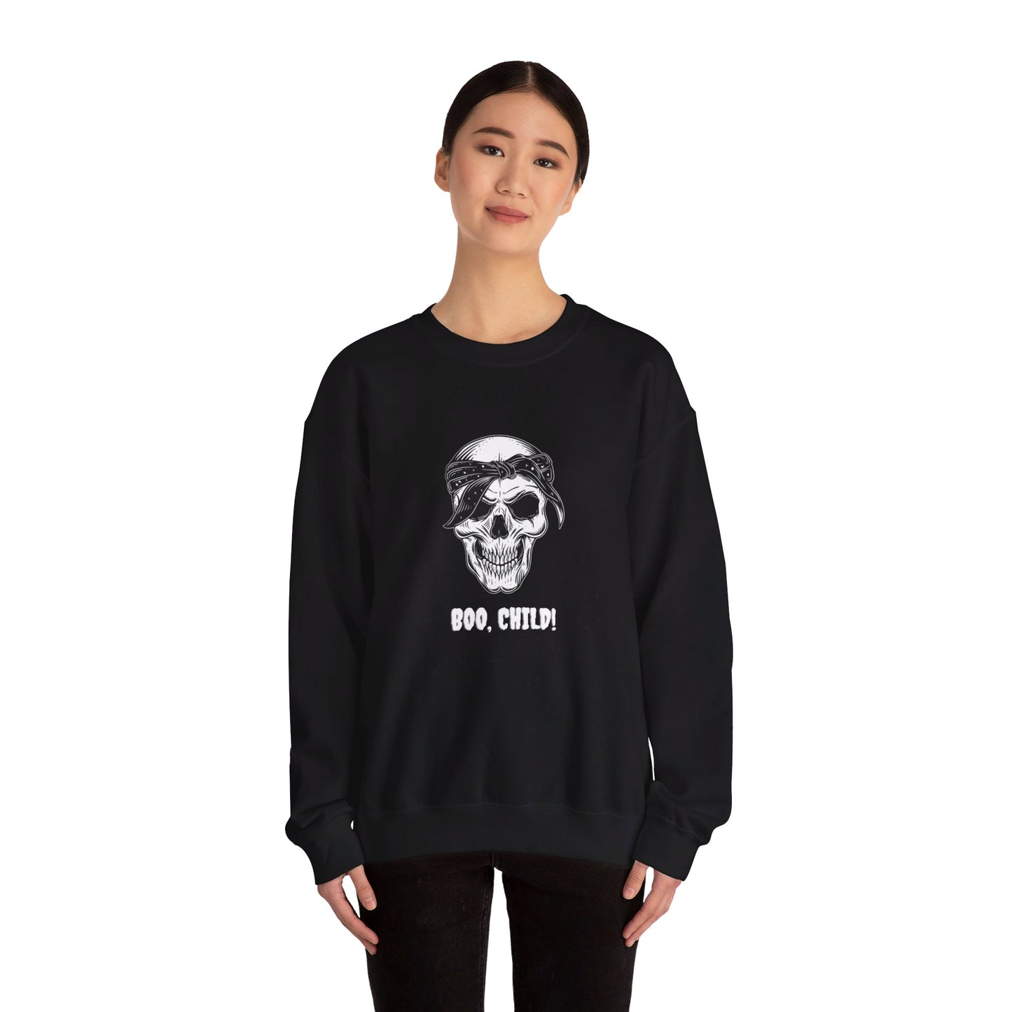 Boo Child! Unisex Heavy Blend™ Crewneck Sweatshirt