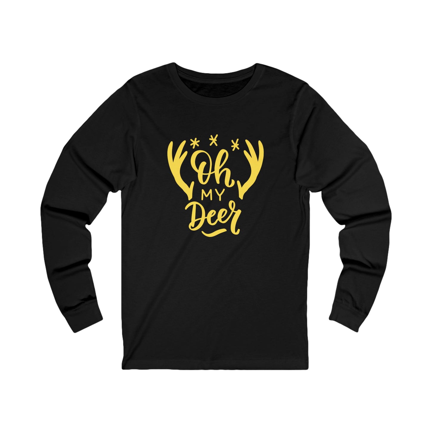 Oh My Deer Unisex Jersey Long Sleeve Tee