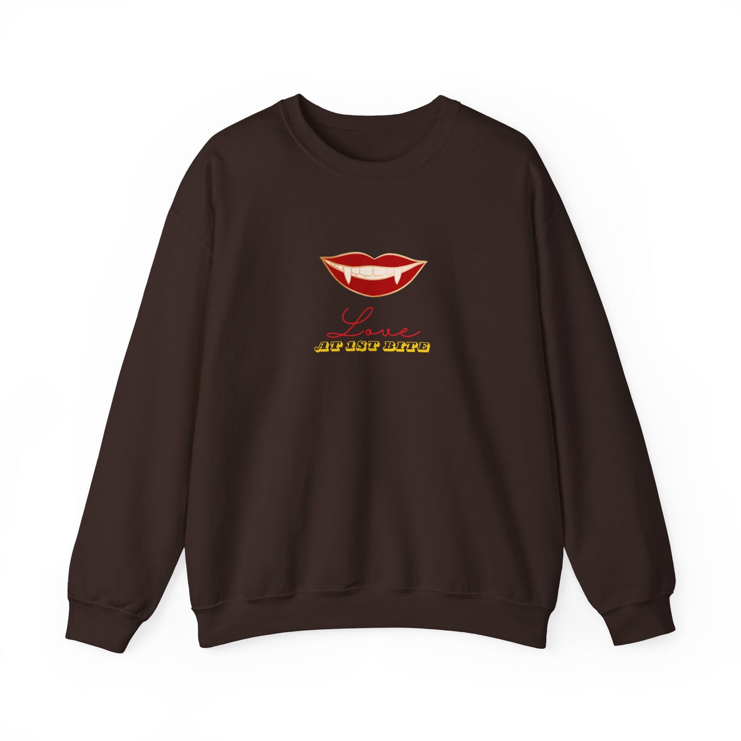 Love at First Bite Unisex Heavy Blend™ Crewneck Sweatshirt