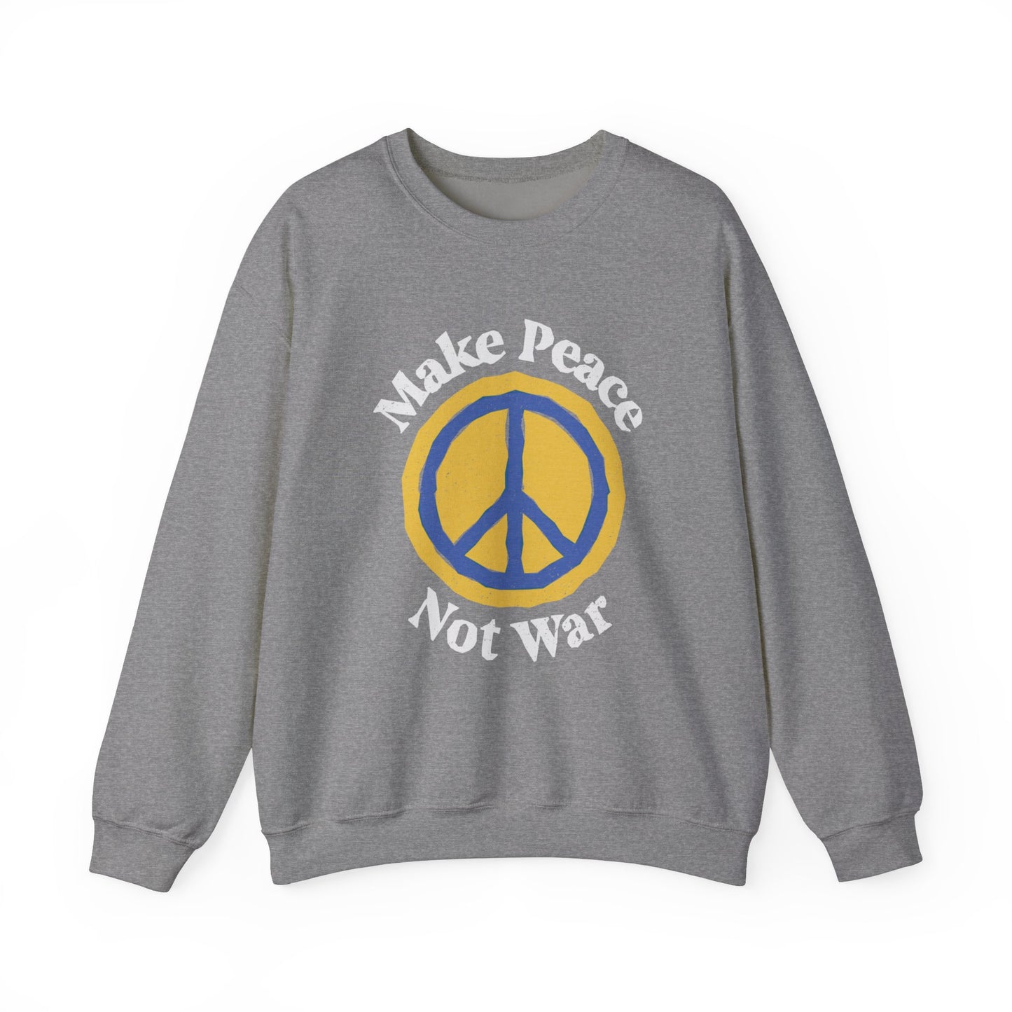 Peace Not War Unisex Heavy Blend™ Crewneck Sweatshirt