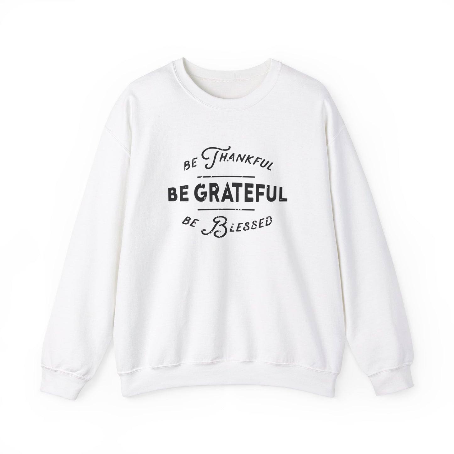 Be Thankful Unisex Heavy Blend™ Crewneck Sweatshirt