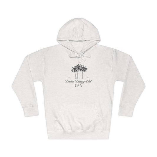 Coconut Country Club Unisex Fleece Hoodie