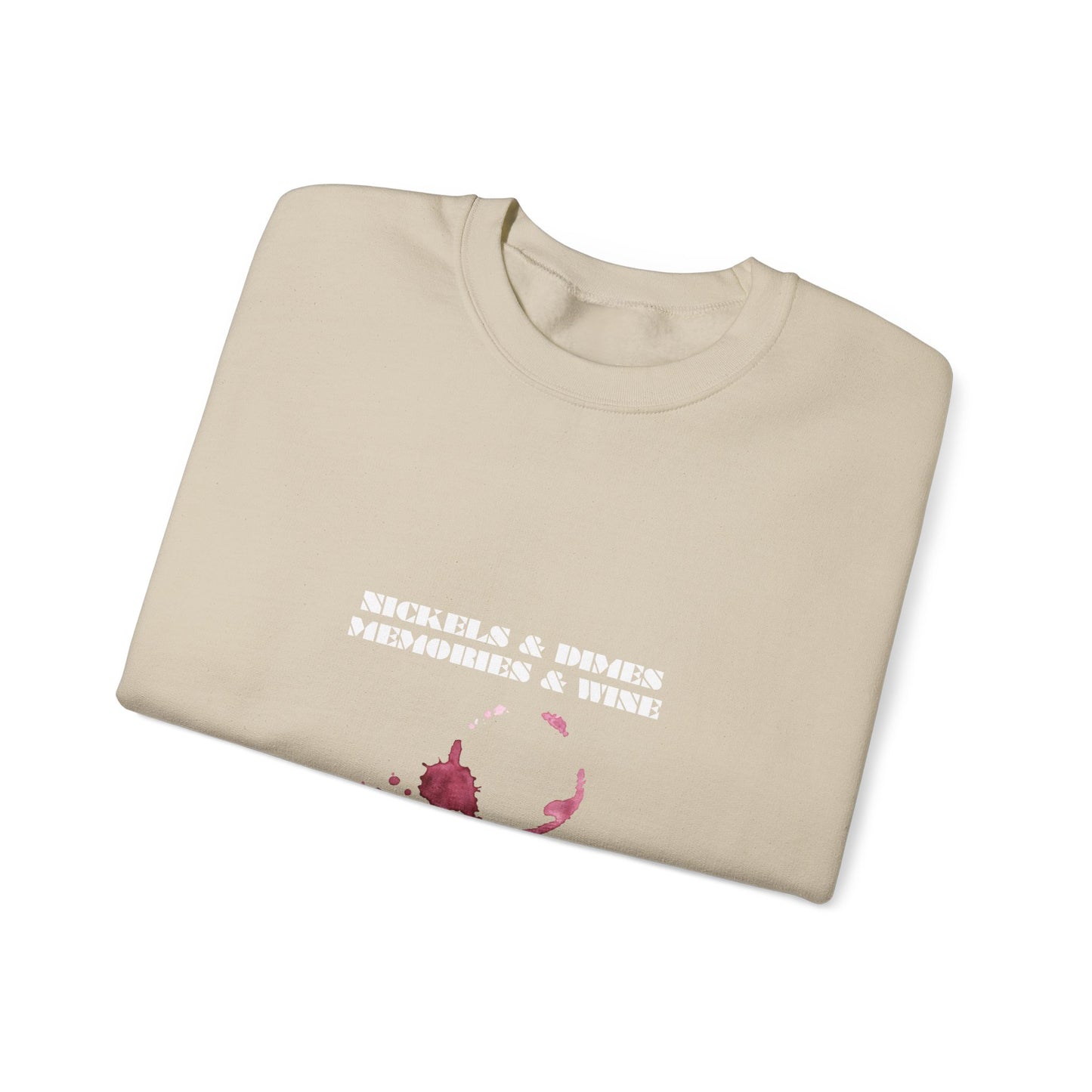 Memories & Wine Unisex Heavy Blend™ Crewneck Sweatshirt