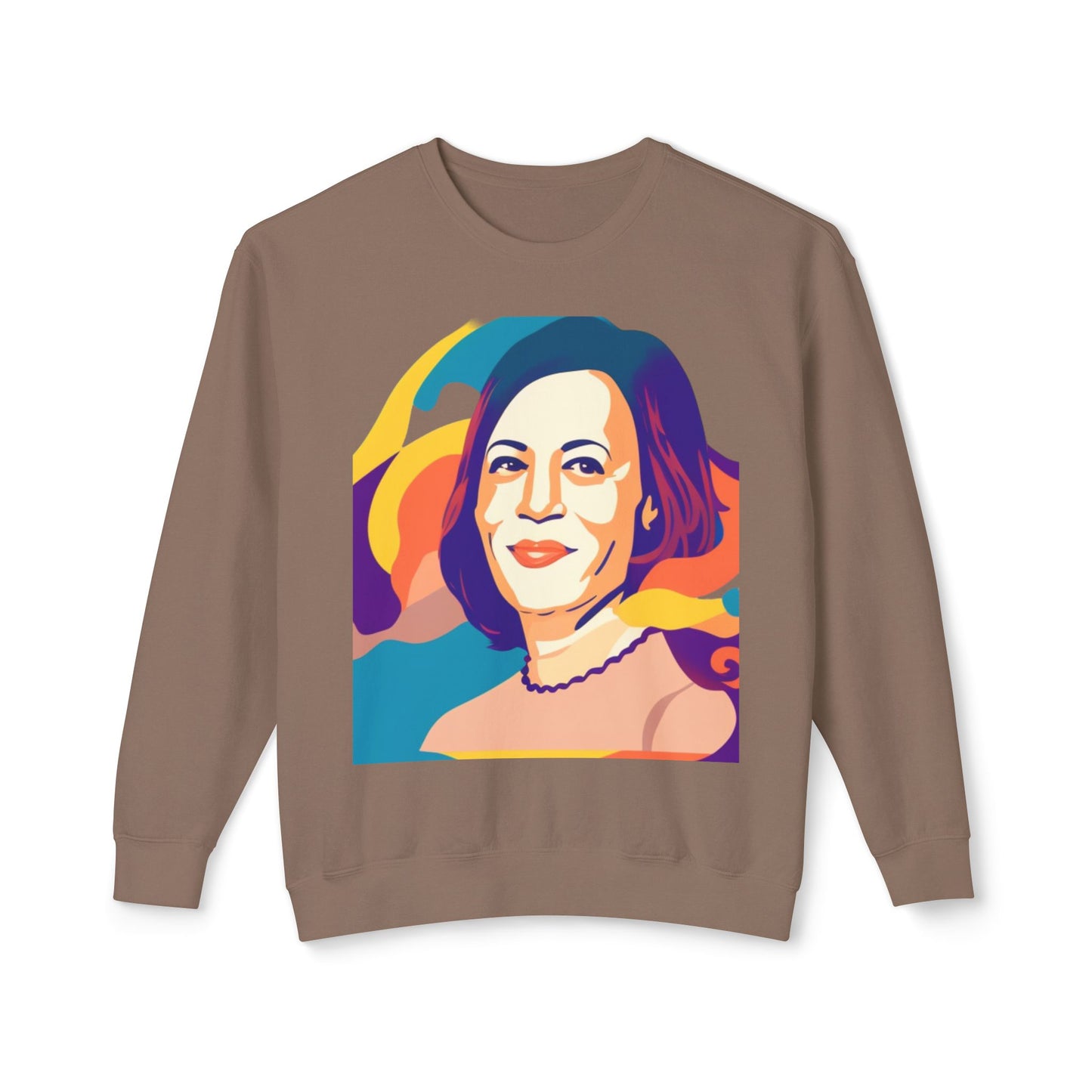 Kamala Unisex Lightweight Crewneck Sweatshirt