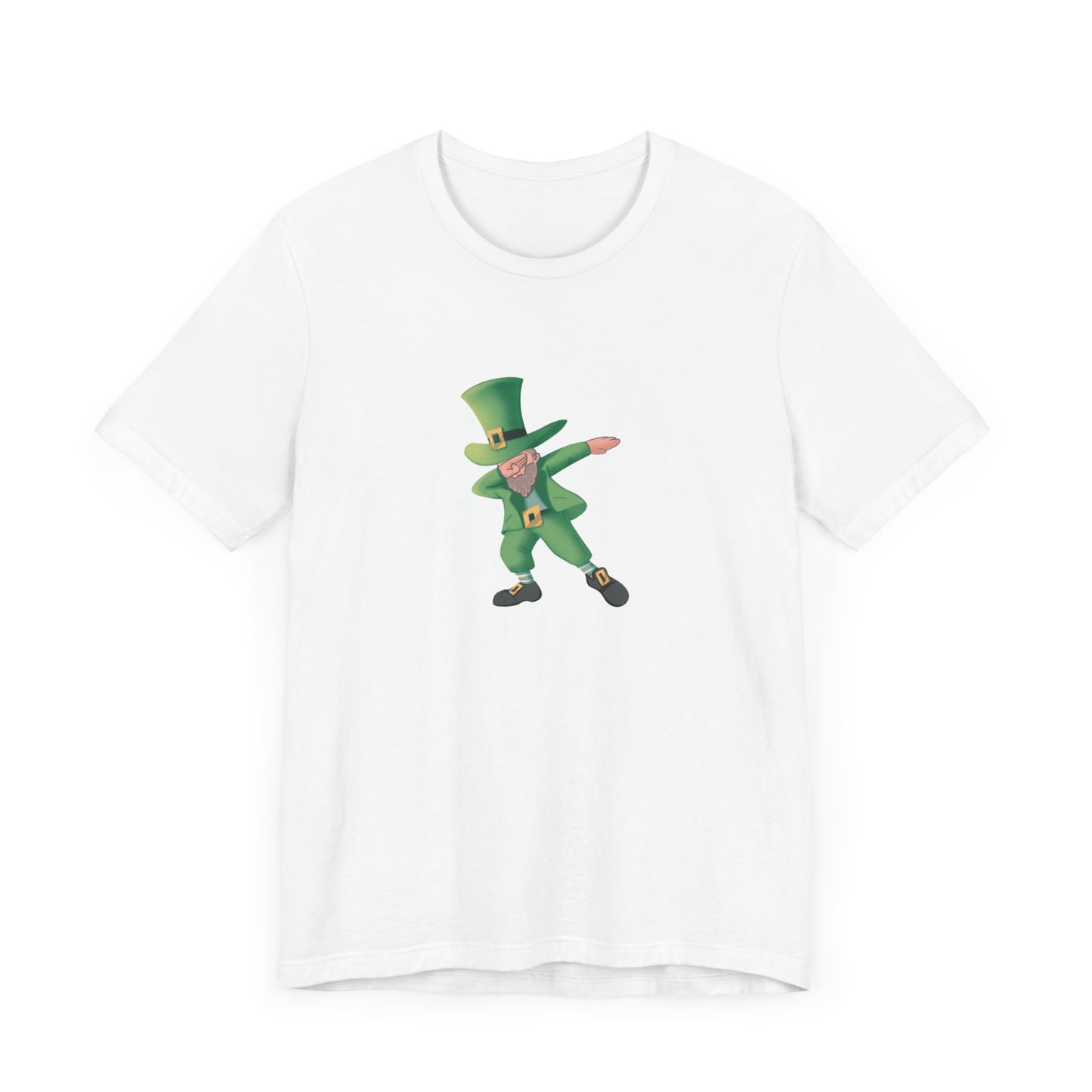 Dabbin Leprechaun St Patrick’s Day Unisex Jersey Short Sleeve Tee