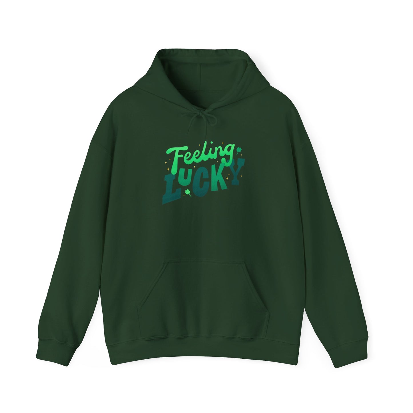 Feeling Lucky St Patrick’s Day Unisex Heavy Blend™ Hooded Sweatshirt