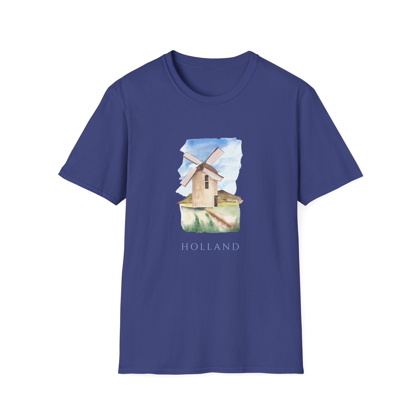 Holland Windmill Unisex Softstyle T-Shirt